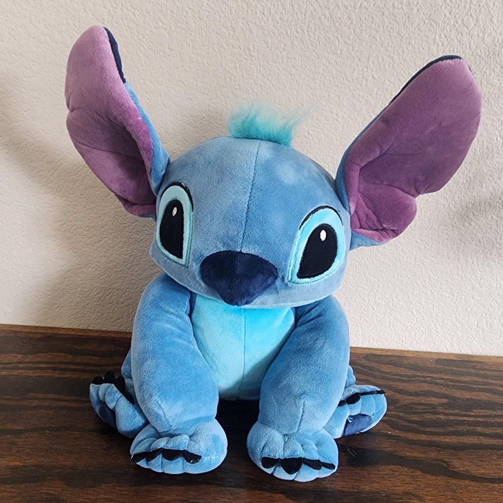 Disney's Stitch Plush Doll‎ Cuddly Soft Plushie Movie 17" Stuffed Animal
